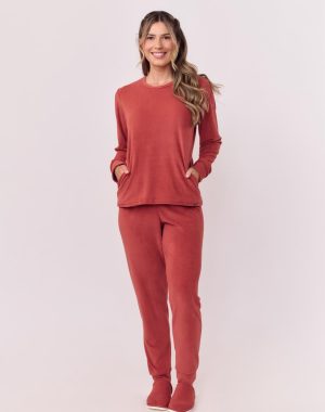Pj-5968-PIJAMA CANGURU CANELADO MARIAH AD-terra-cota